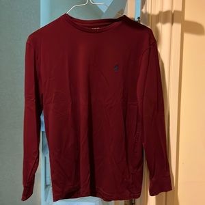 Polo long sleeve red